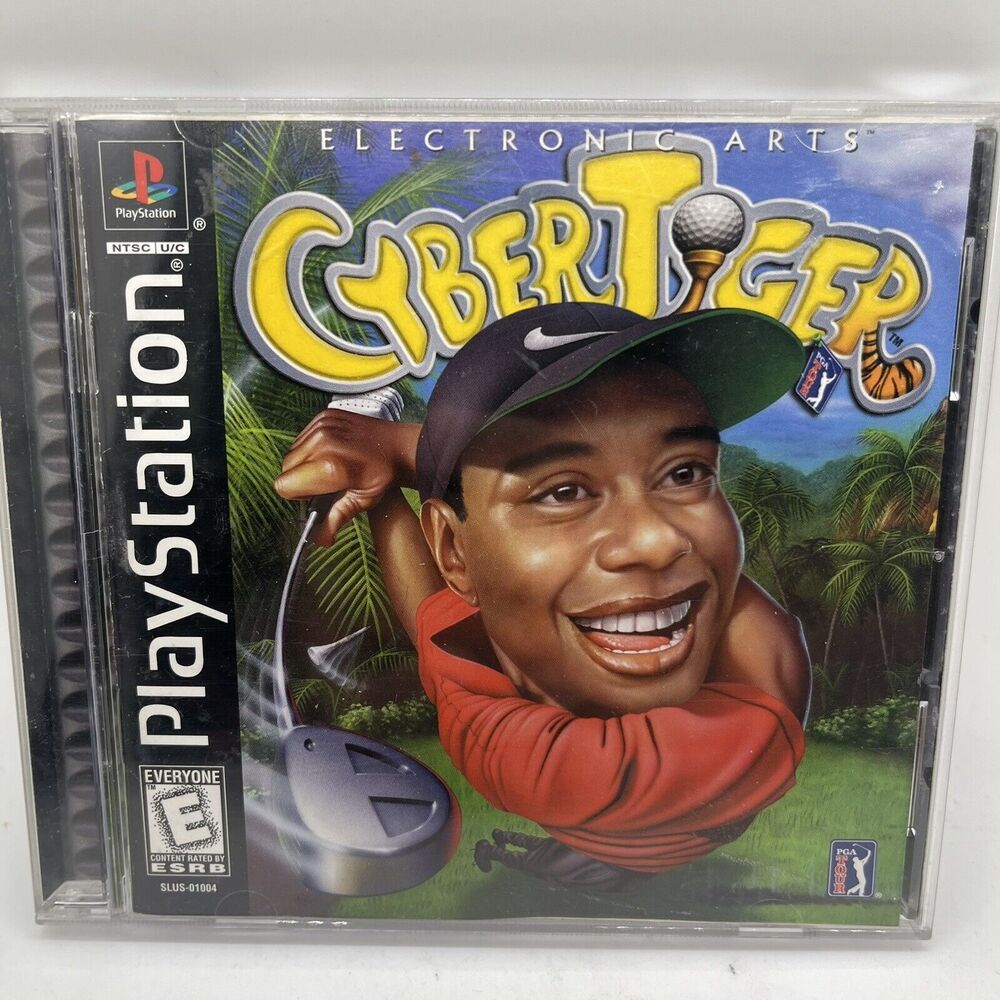 CyberTiger (Sony PlayStation 1, 1999) Complete - Tested - Picture 2 of 8